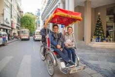 HANOI PRIVATE STREET FOOD TOUR WITH CYCLO RIDE