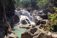 TREKKING AND CLIMFF - JUMPING AT BA HO WATERFALL- HALF DAY TOUR