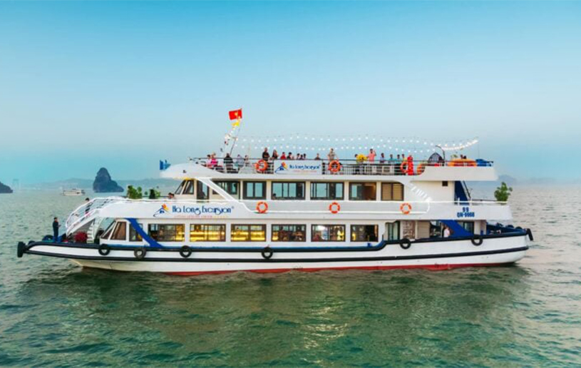 HALONG BAY  FULL DAY WITH 5 STARS LUXURY CRUISE 