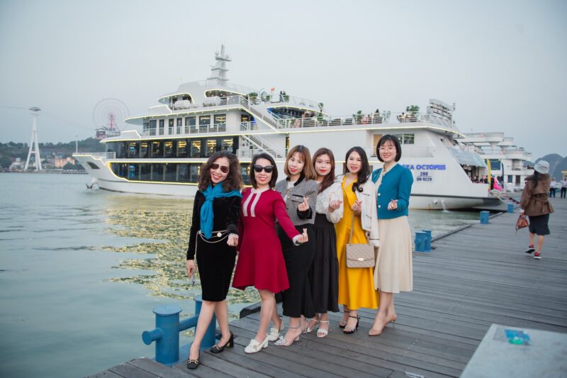 HALONG BAY WITH SEA OCTOPUS CRUISE  FULL DAY TOUR