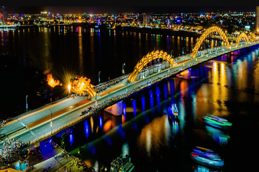 Da Nang Day Tour - Afternoon Ba Na Hills – Golden Bridge & Dragon Bridge By Night